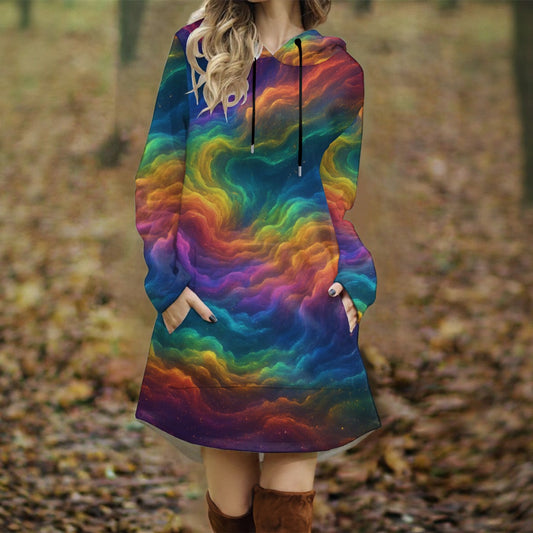 Women's Longline Hoodie Dress