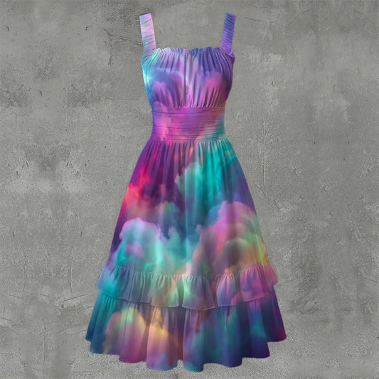 Women‘s Ruffle Hem Dress