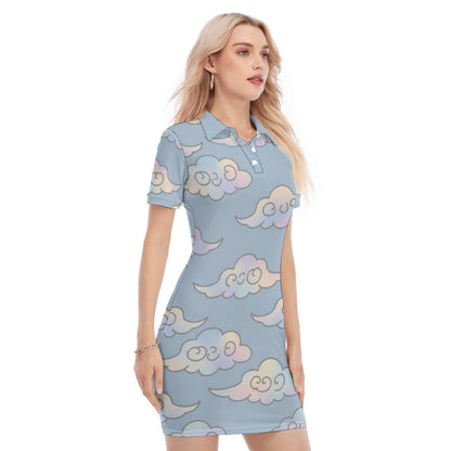 Women's Polo Collar Dress