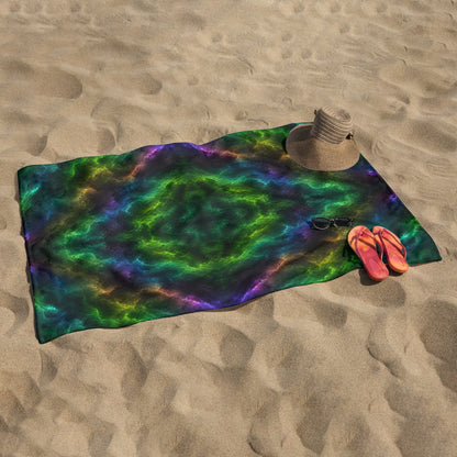 Adult Beach towel Vertical Style Printed in USA|320GSM