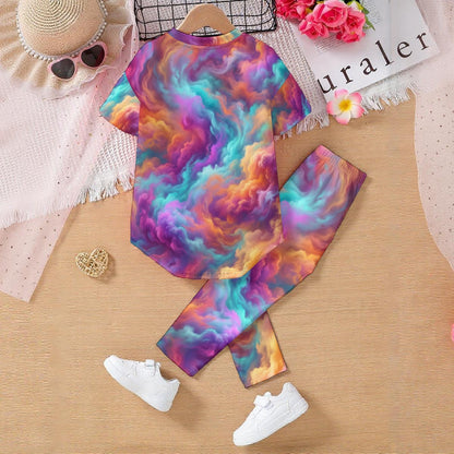 Kids' Casual Top and Pants Set
