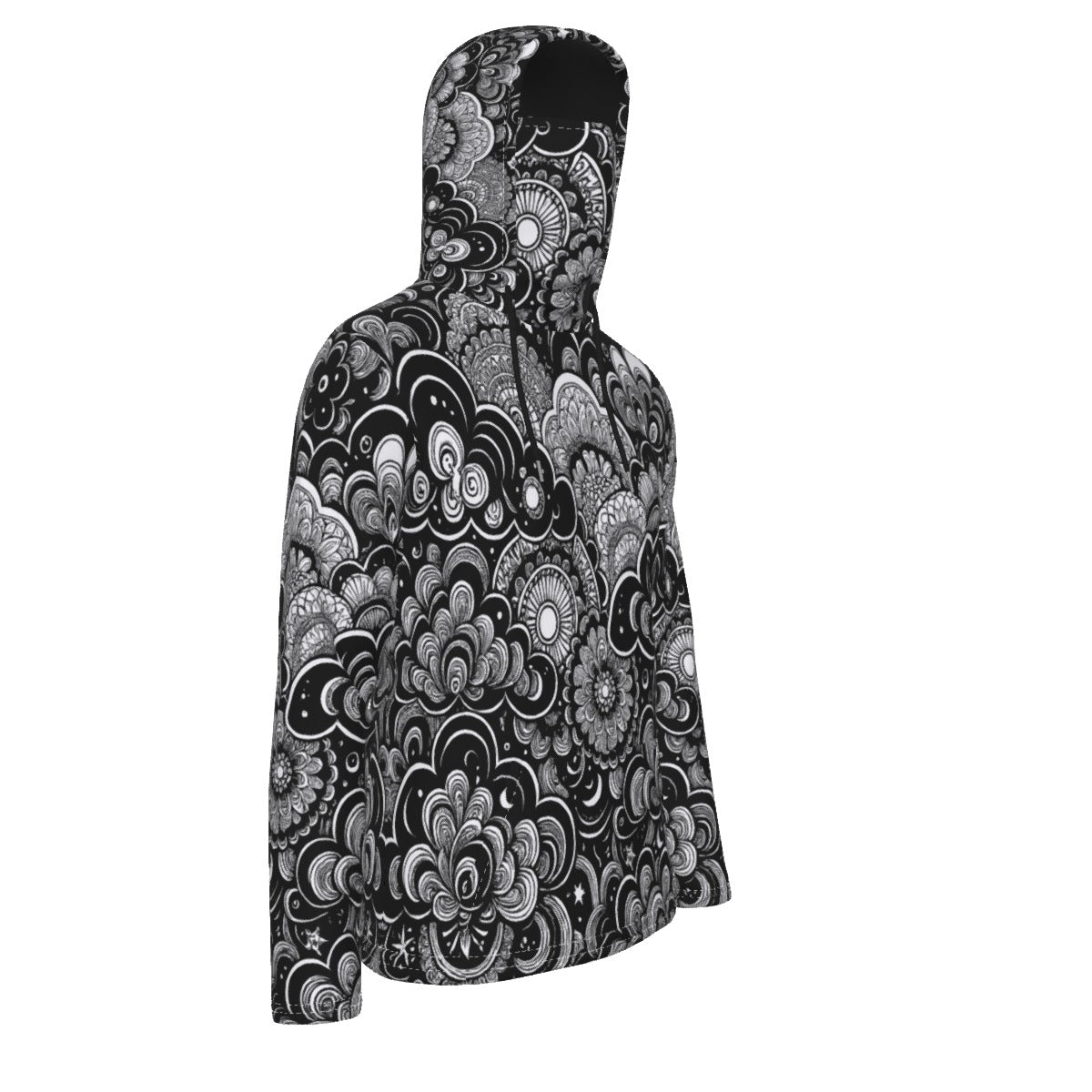 Men's Pullover Hoodie With Mask - view 4