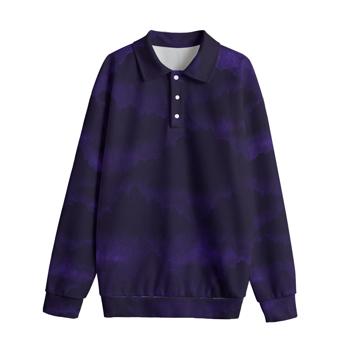 Unisex Lapel Collar Sweater