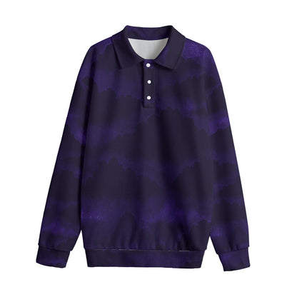 Unisex Lapel Collar Sweater