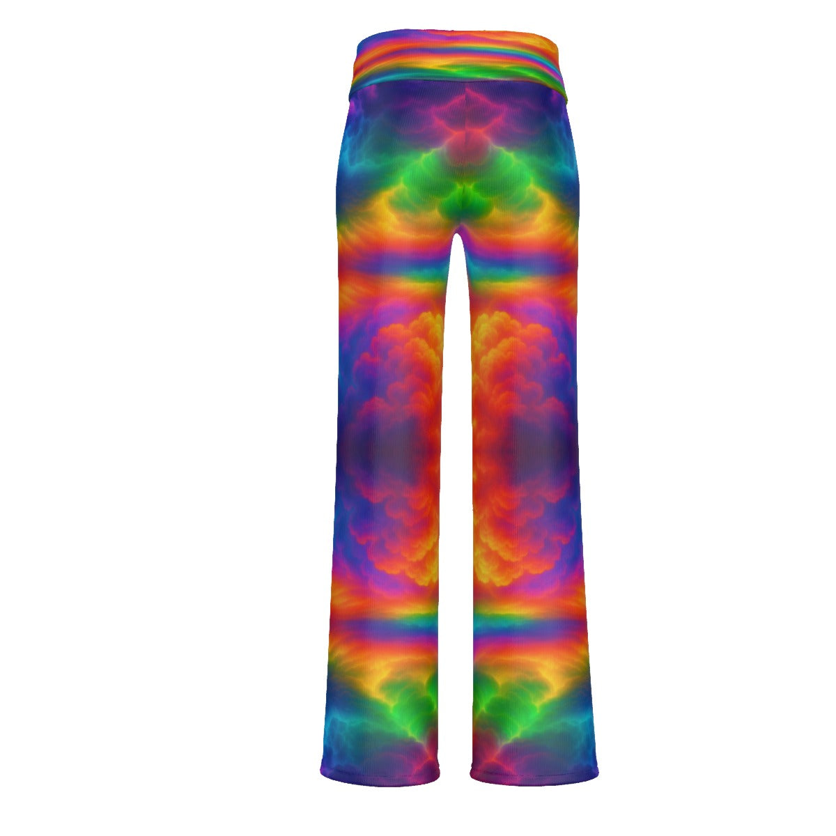 Women's High-waisted Straight-leg Trousers