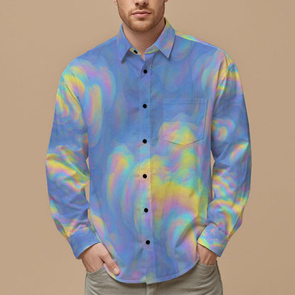 Men's Slim Fit Long Sleeve Shirt