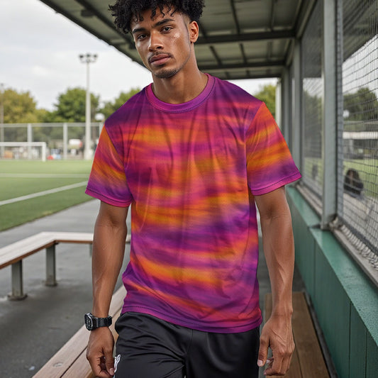 Unisex Drop Shoulder Crew Neck T-Shirt