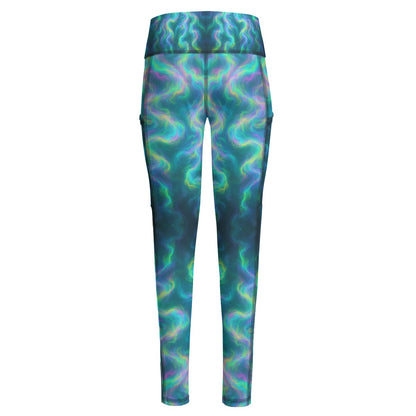 Women's Yoga Leggings With Side Pockets|210GSM