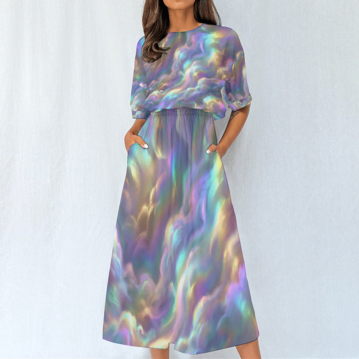 Women's Elastic Waist Dress