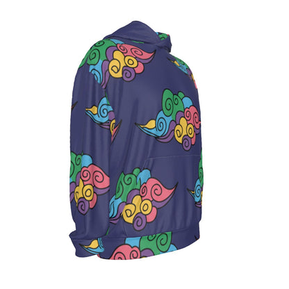 Men's Drop Shoulder Patch Pocket Hoodie