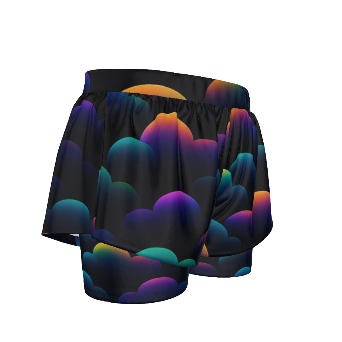 Unisex Sports Lined Shorts