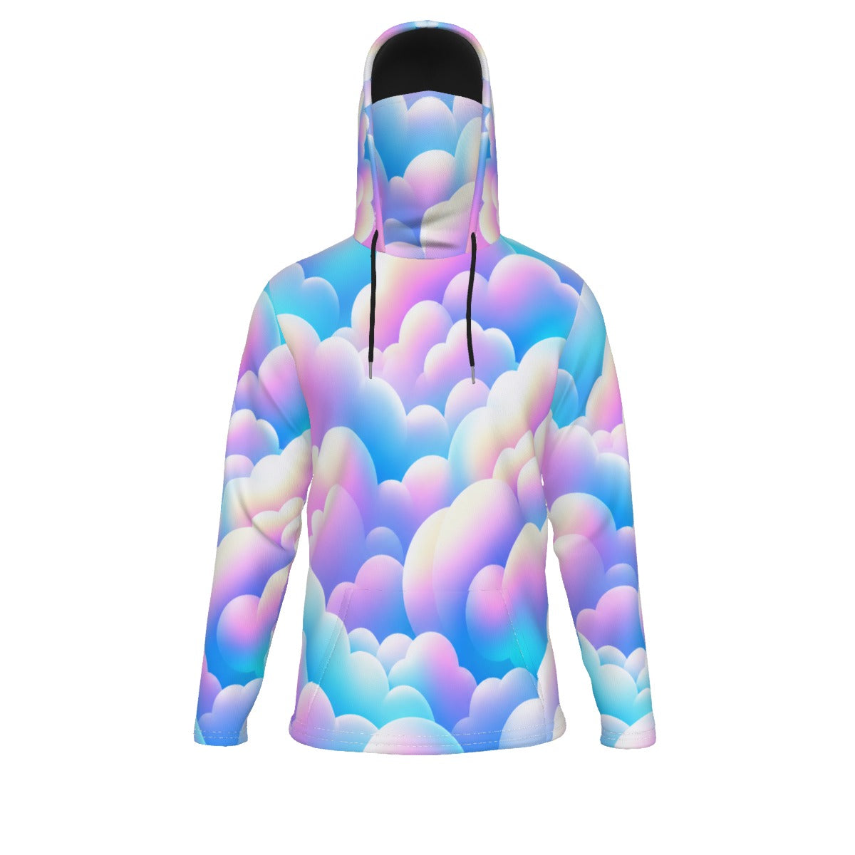 Men's Pullover Hoodie With Mask - view 1