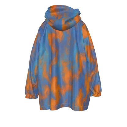 Unisex Kid's Sherpa Fleece Hoodie Blanket