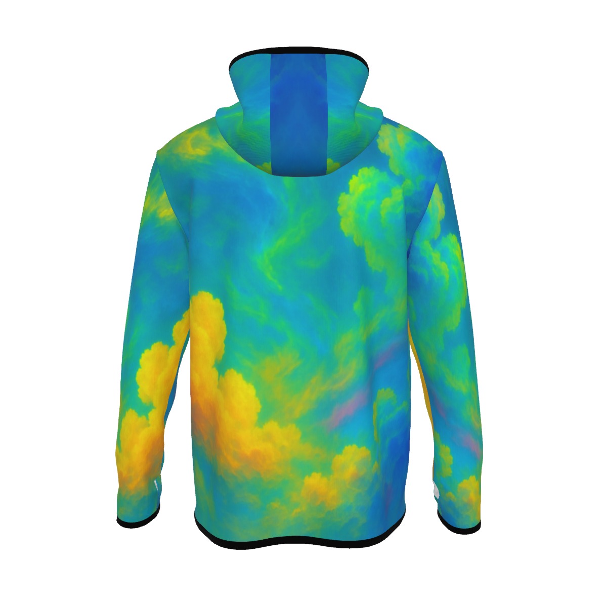 Men's Stylish Hoodie with Thumb Hole Design - view 2