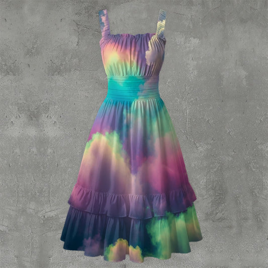 Women‘s Ruffle Hem Dress