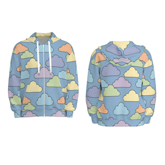 Unisex Zip Hooded Sweatshirt