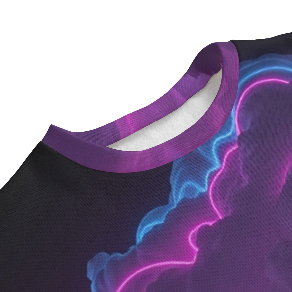 Unisex Drop-shoulder Knitted Fleece Sweater - view 3