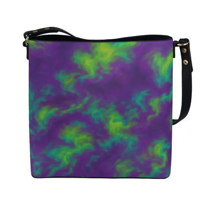 Unisex Minimalist Square Crossbody Bucket Bag