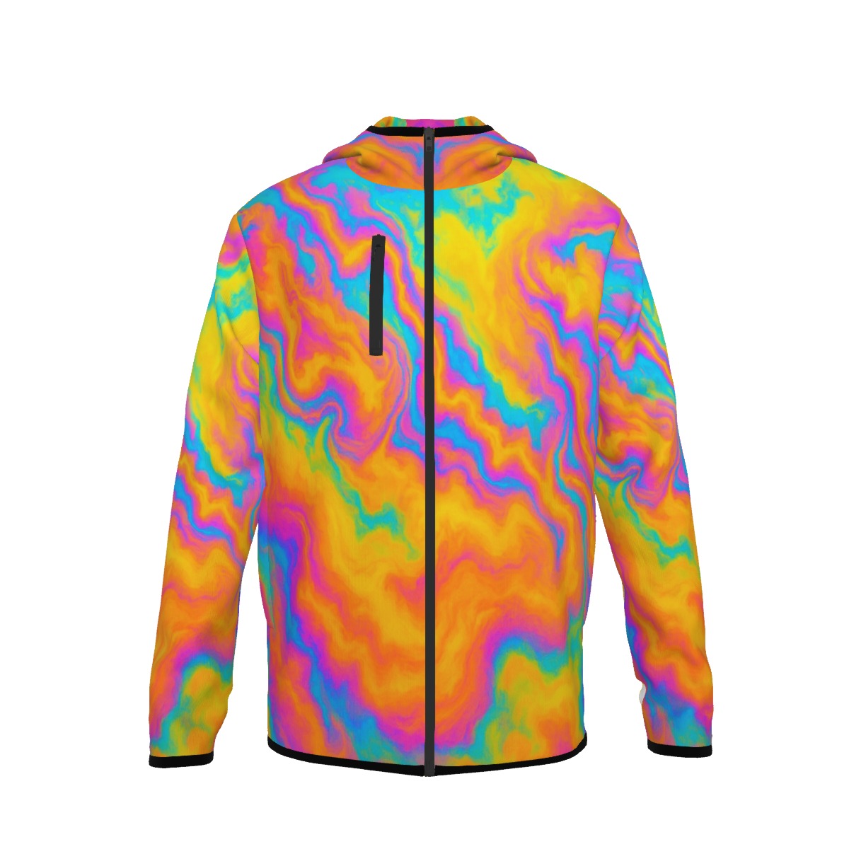 Men's Stylish Hoodie with Thumb Hole Design - view 1