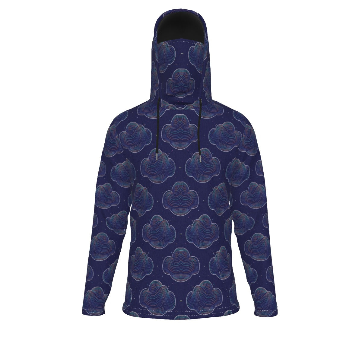 Men's Pullover Hoodie With Mask - view 1