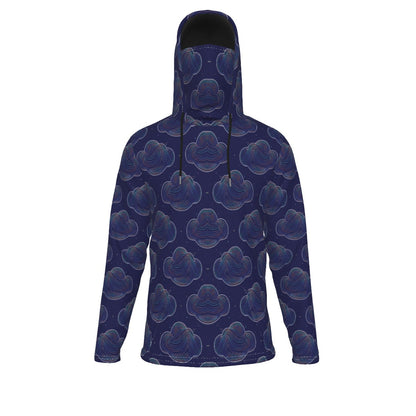 Men's Pullover Hoodie With Mask - view 1