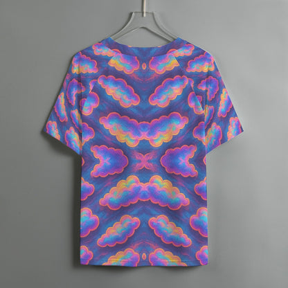 Women's V-neck T-shirt With Short Sleeve