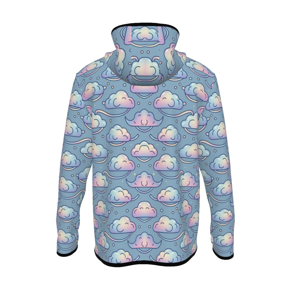 Men's Stylish Hoodie with Thumb Hole Design - view 2