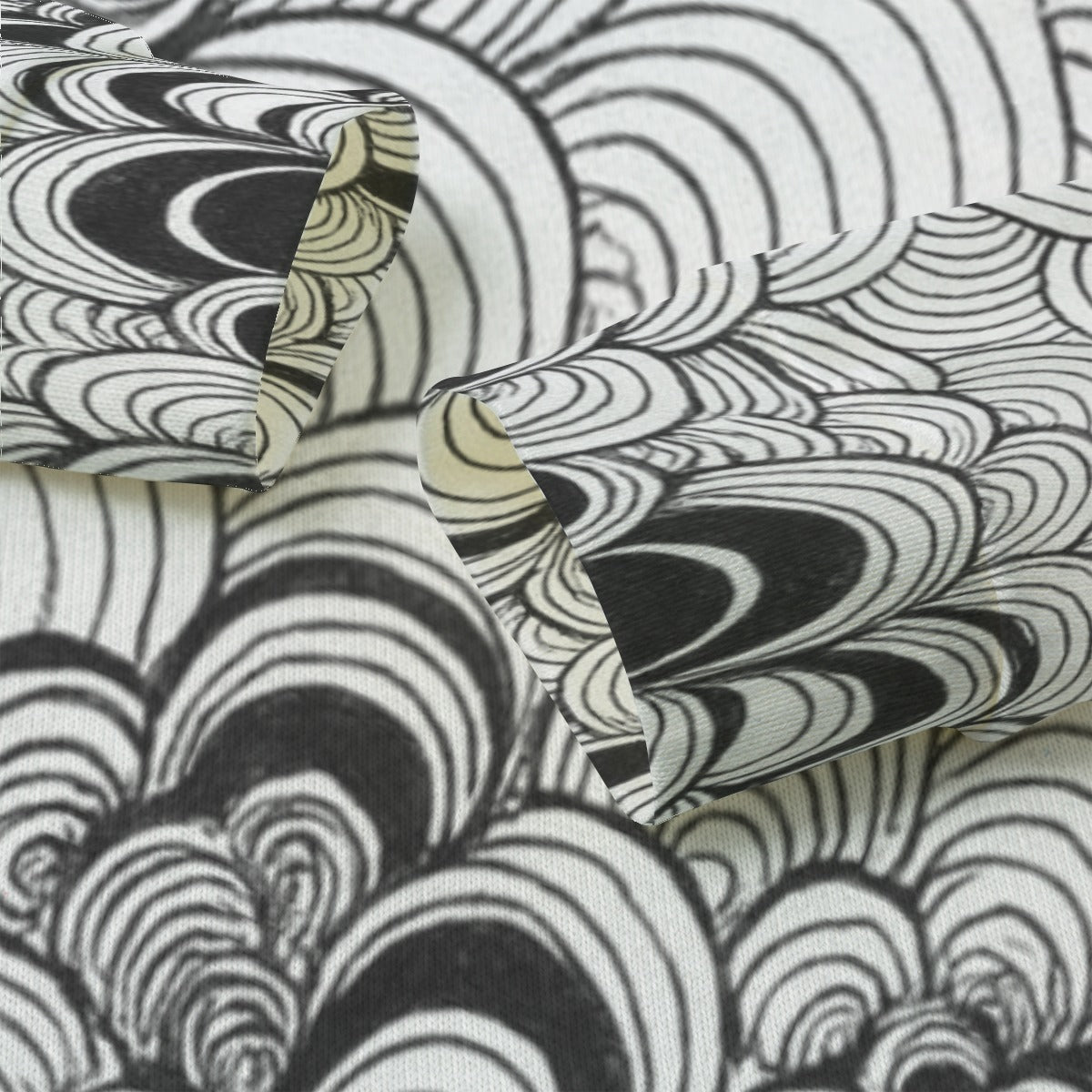 Unisex Turtleneck Knitted Fleece Sweater