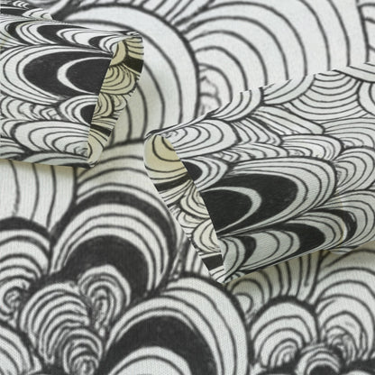 Unisex Turtleneck Knitted Fleece Sweater