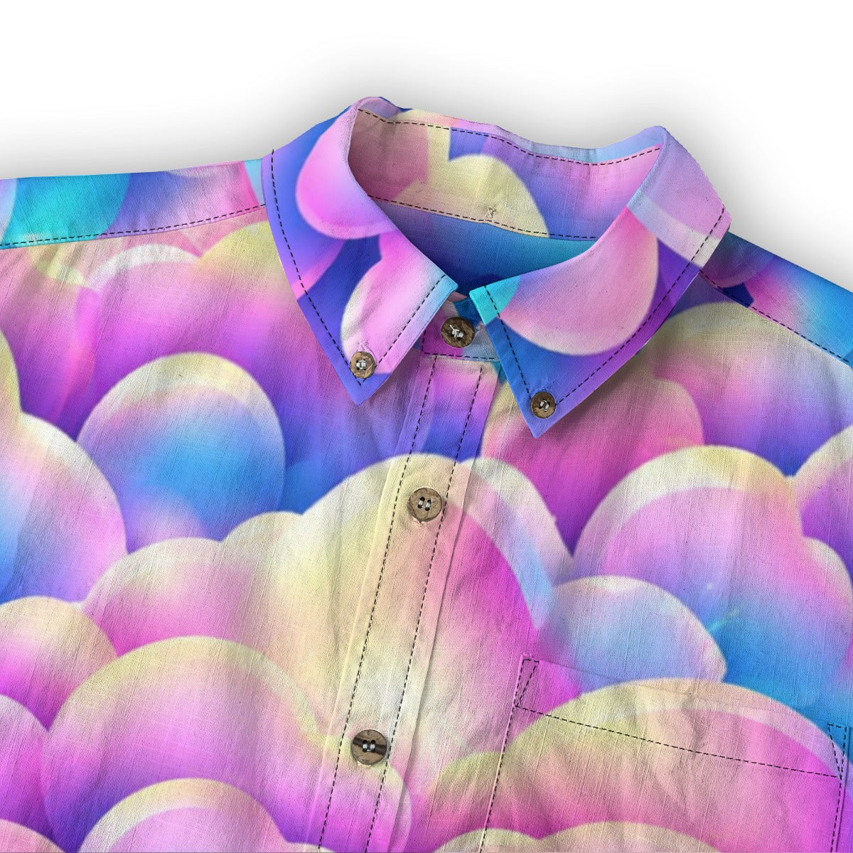 Men's Casual Lapel Long Sleeve Shirt|125GSM Cotton