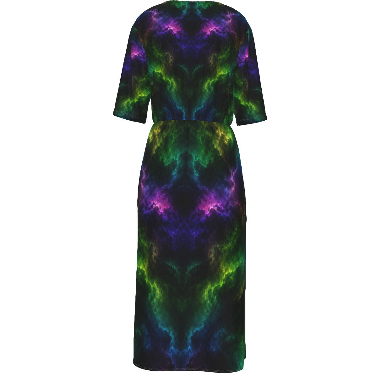 Women's Short Sleeve V-neck Dress