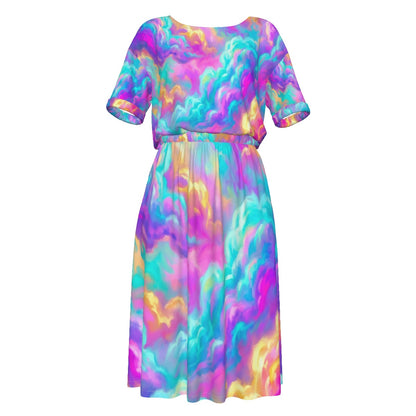 Women's Elastic Waist Dress