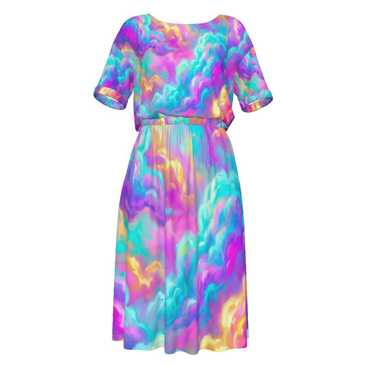 Women's Elastic Waist Dress