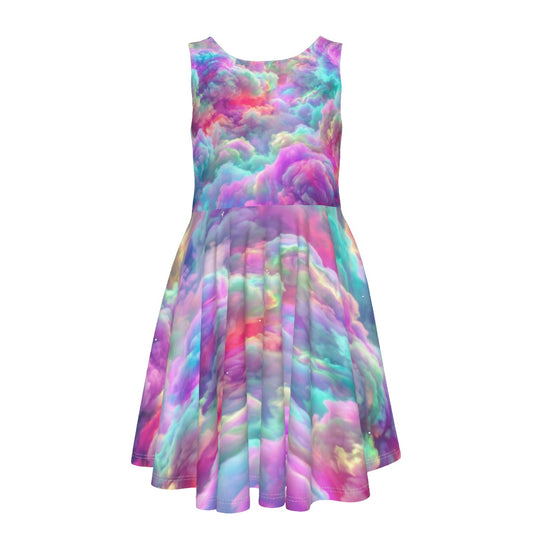 Kid's Sleeveless Vest Dress