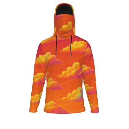 Men's Pullover Hoodie With Mask - view 1