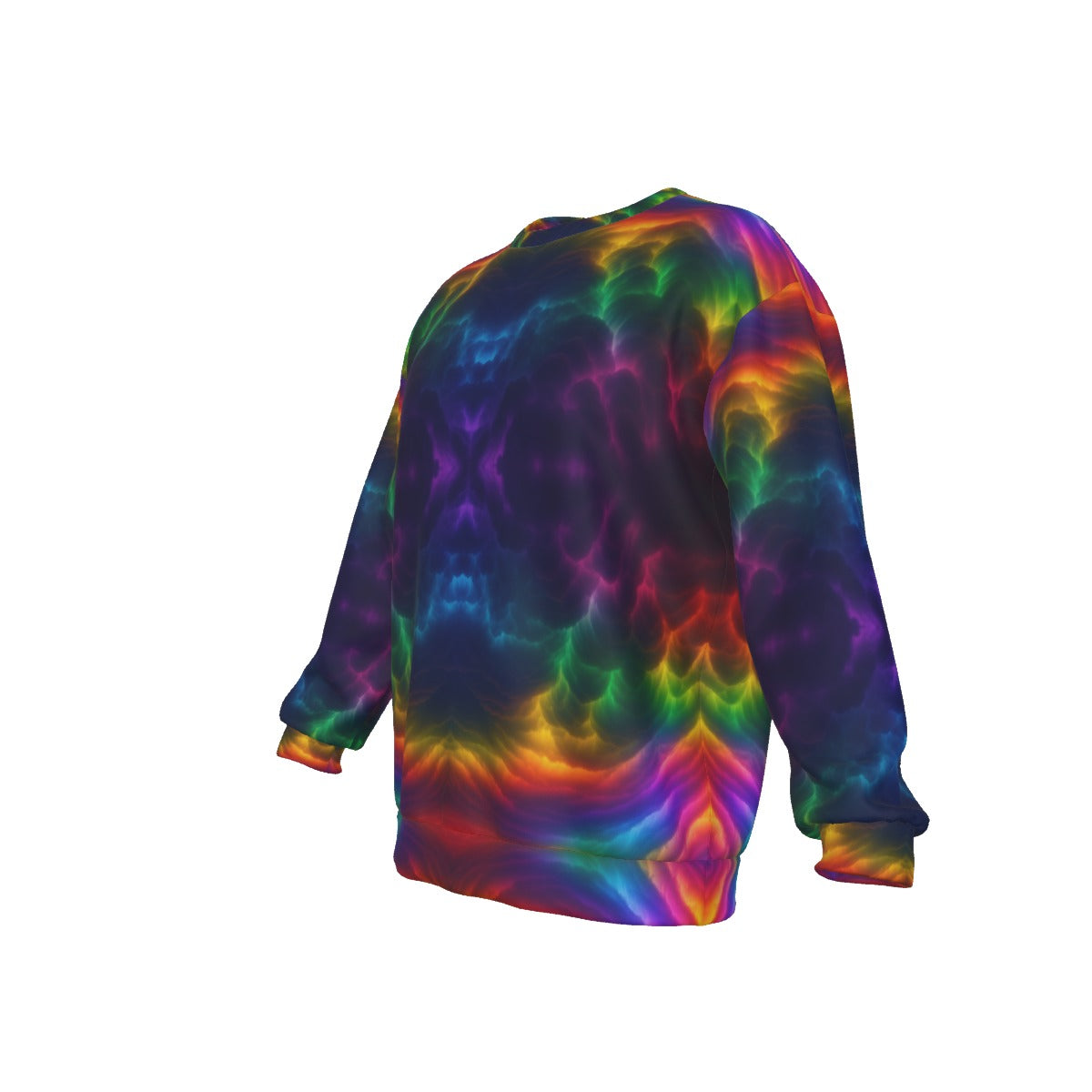 Men's Drop Shoulder Round Neck Long-Sleeved Sweatshirt