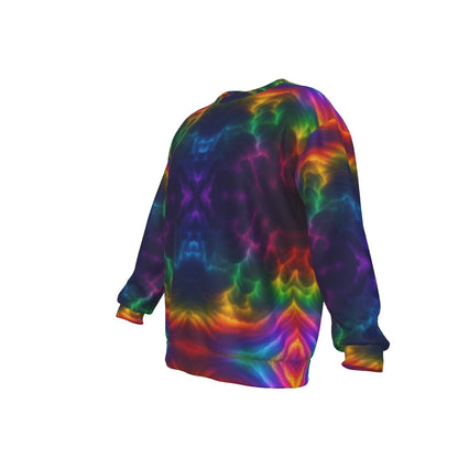 Men's Drop Shoulder Round Neck Long-Sleeved Sweatshirt