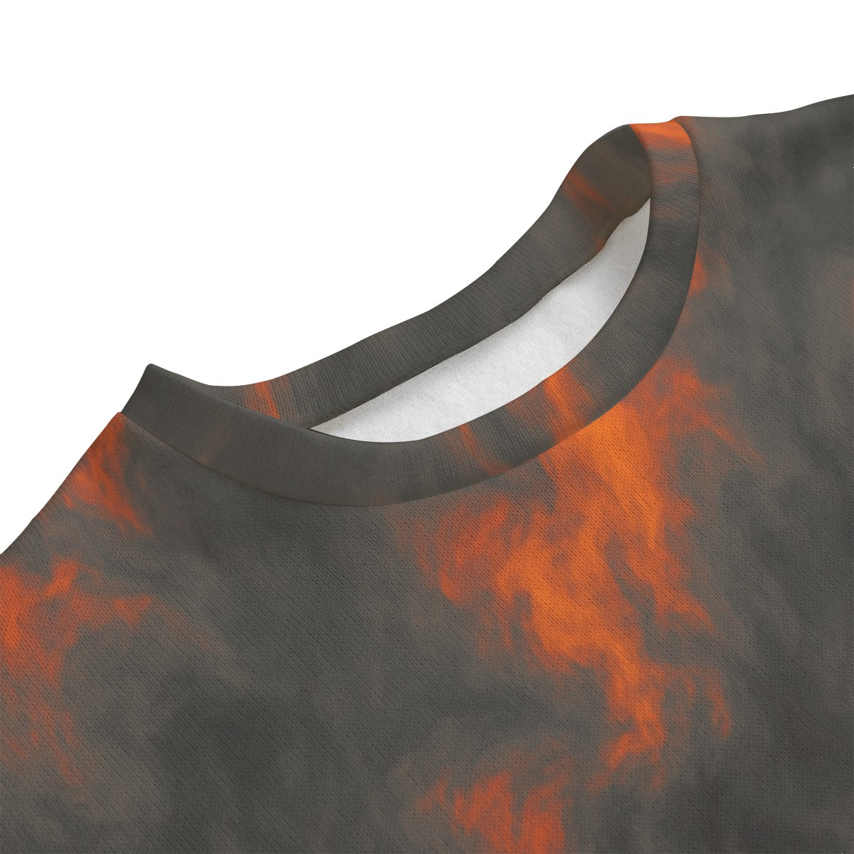 Unisex Drop-shoulder Knitted Fleece Sweater - view 3