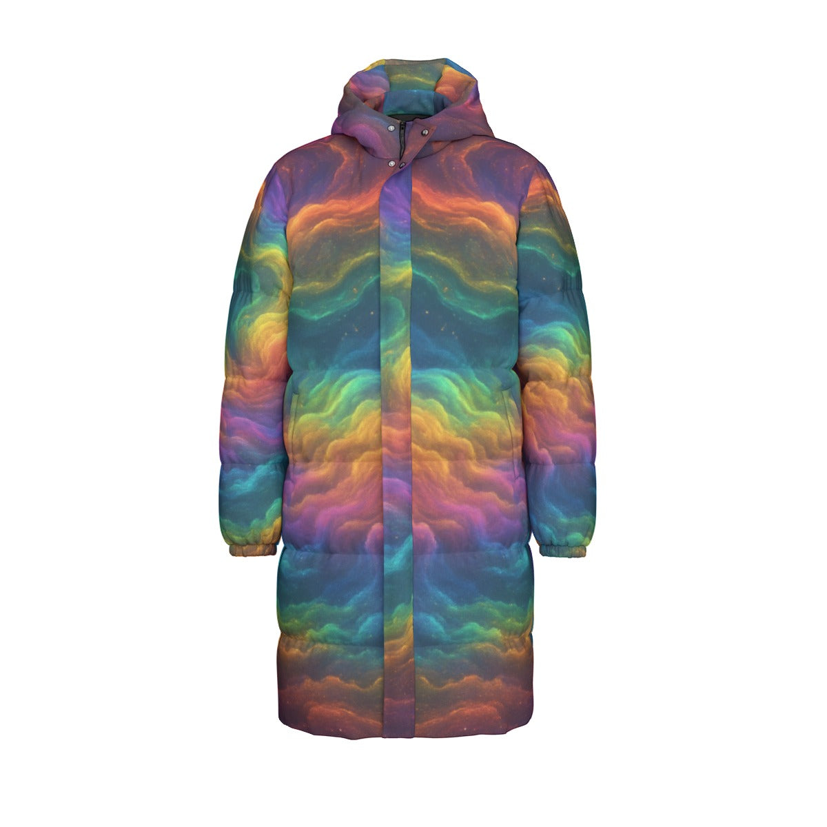 Unisex Long Down Jacket