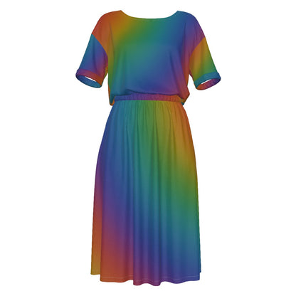 Women's Elastic Waist Dress