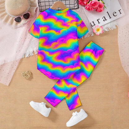 Kids' Casual Top and Pants Set