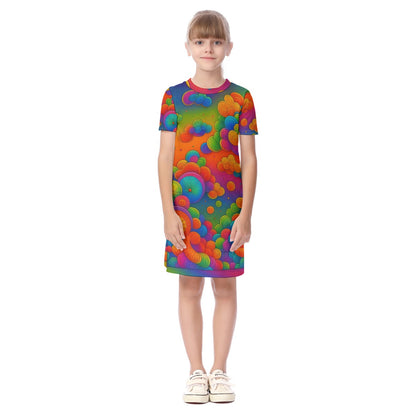 Unisex Kid's Short Sleeve Dress