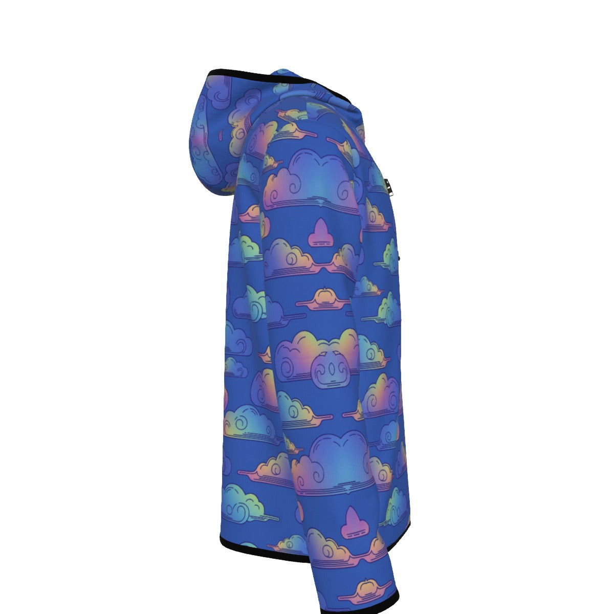 Men's Stylish Hoodie with Thumb Hole Design - view 3