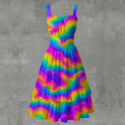 Women‘s Ruffle Hem Dress