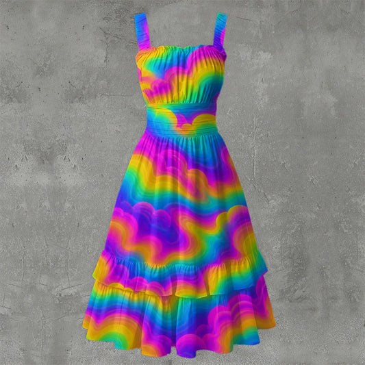 Women‘s Ruffle Hem Dress