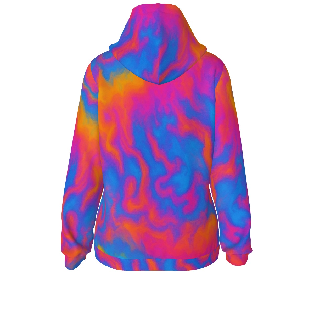 Women's Borg Fleece Hoodie With Half Zip