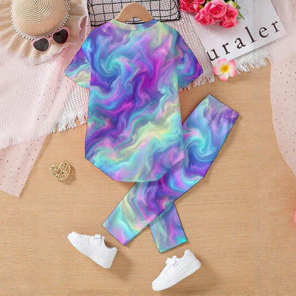 Kids' Casual Top and Pants Set