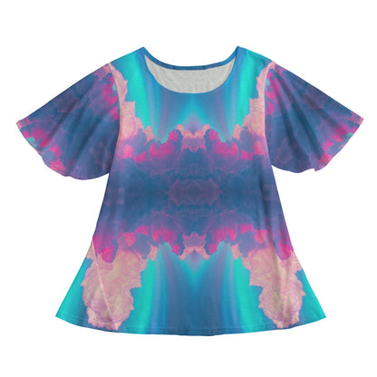 Women's Round Neck T-shirt With Short Sleeve
