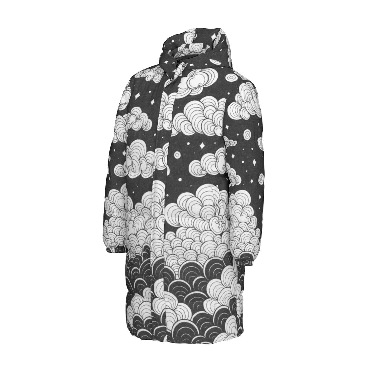 Unisex Long Down Jacket