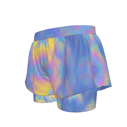 Unisex Sports Lined Shorts
